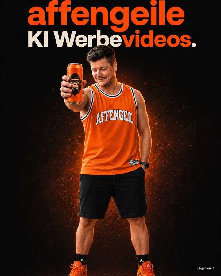 Slide mit derselben Person im orangen Trikot, wieder anderes Thema.